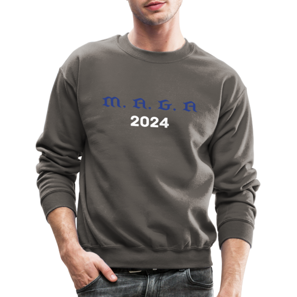 MAGA Crewneck Sweatshirt - asphalt gray