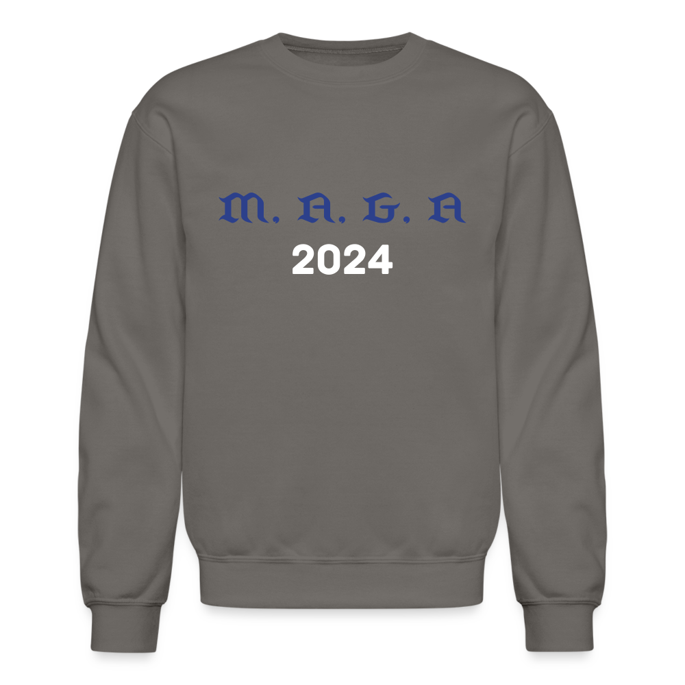 MAGA Crewneck Sweatshirt - asphalt gray