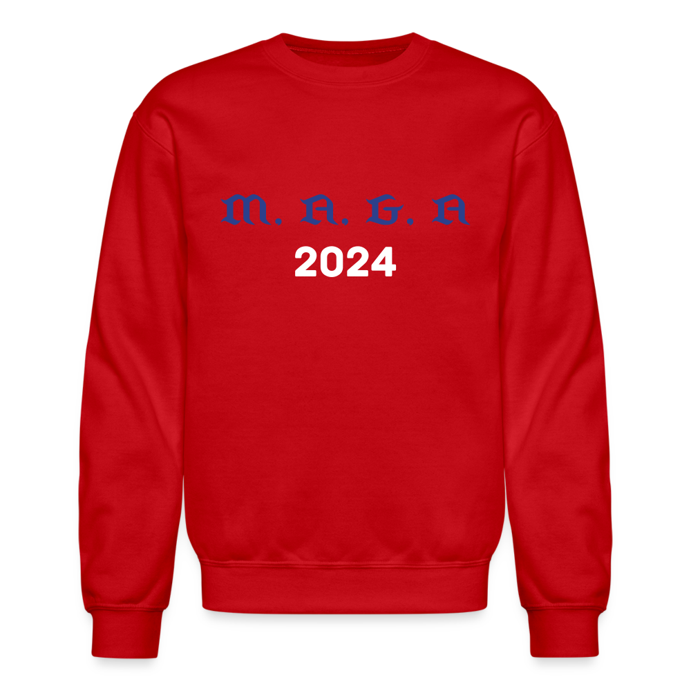 MAGA Crewneck Sweatshirt - red