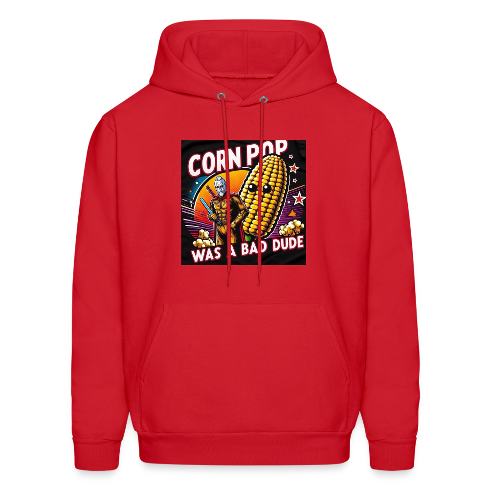 CORNPOP Men's Hoodie - red