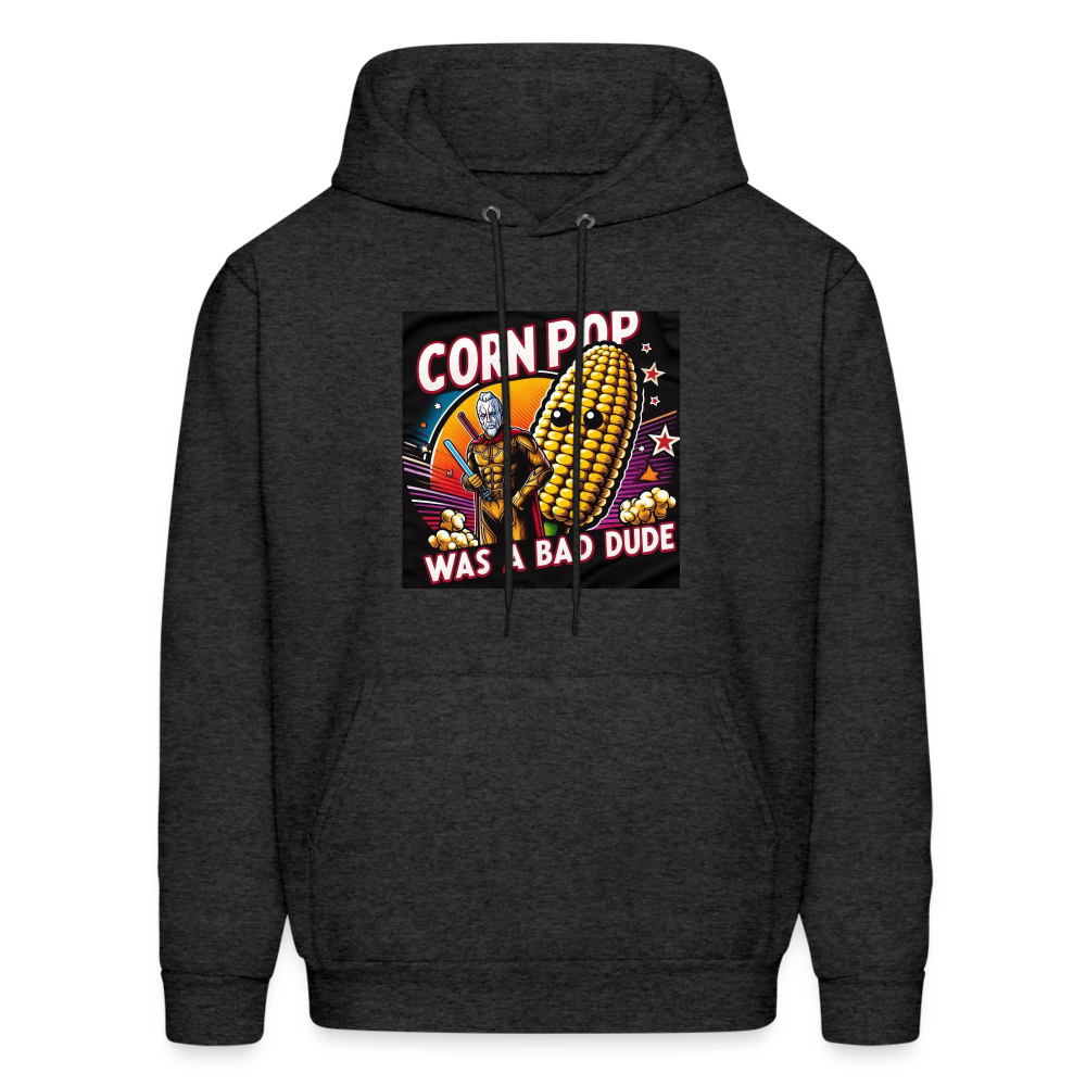 CORNPOP Men's Hoodie - charcoal grey