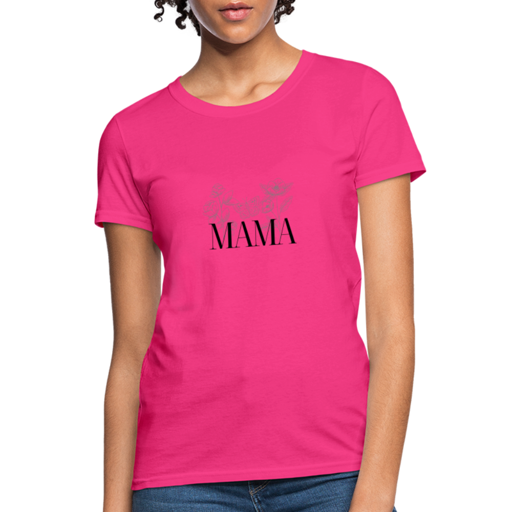 Women's MAMA T-Shirt - fuchsia