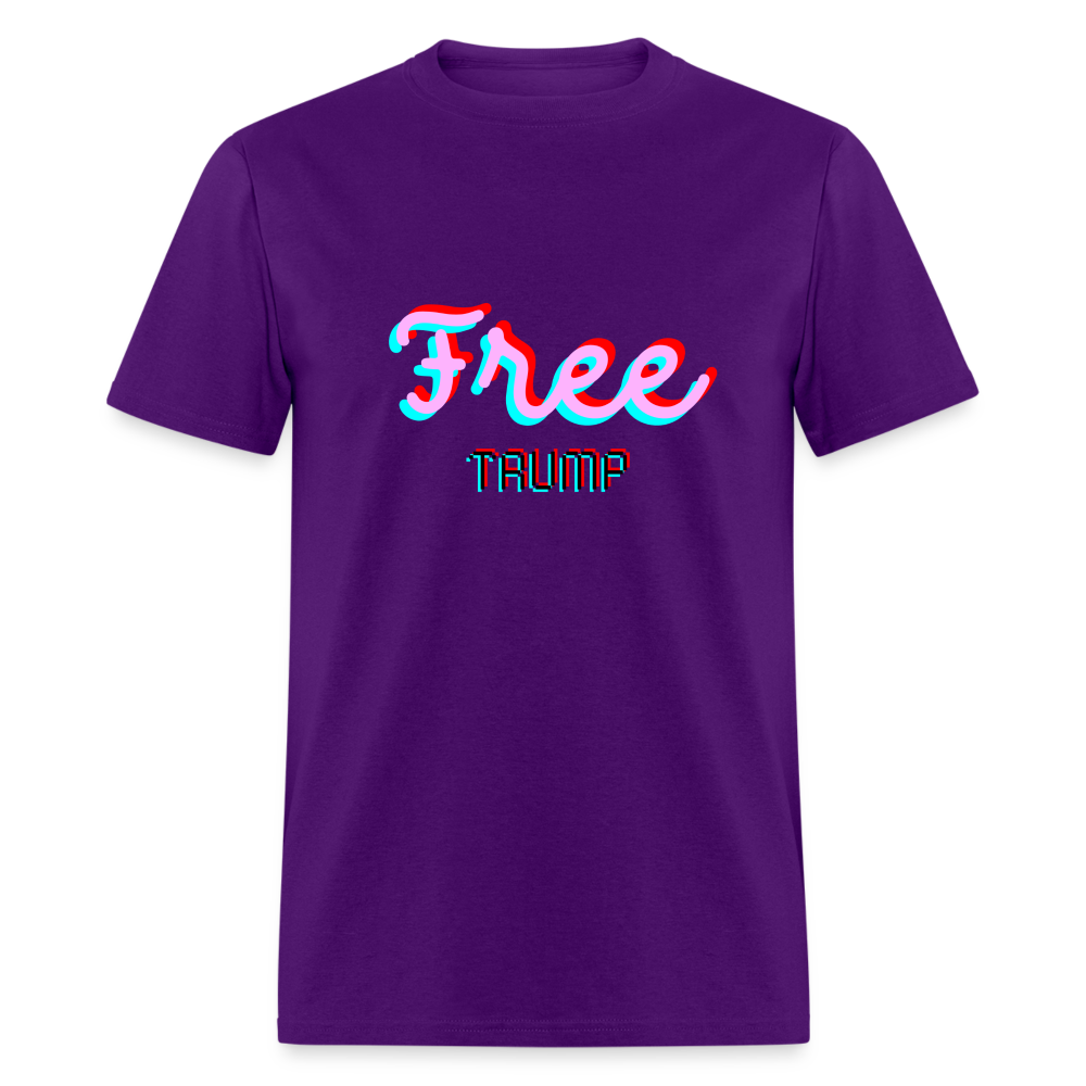 FREE T - Unisex Classic T-Shirt - purple