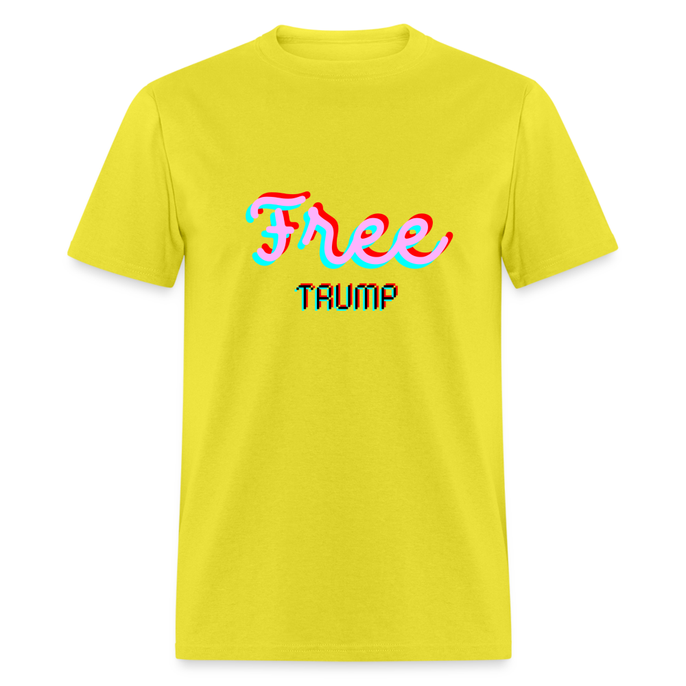 FREE T - Unisex Classic T-Shirt - yellow