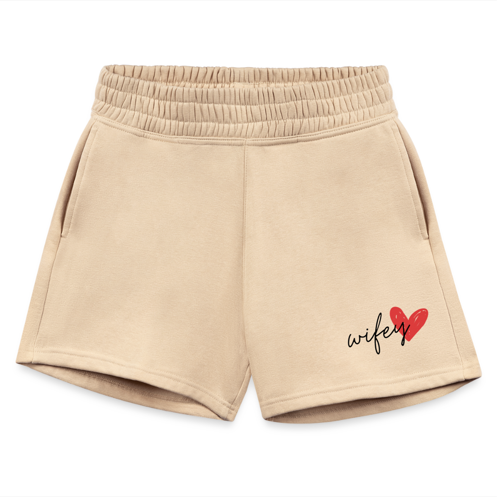 Wifey - Women's Jogger Short - nude