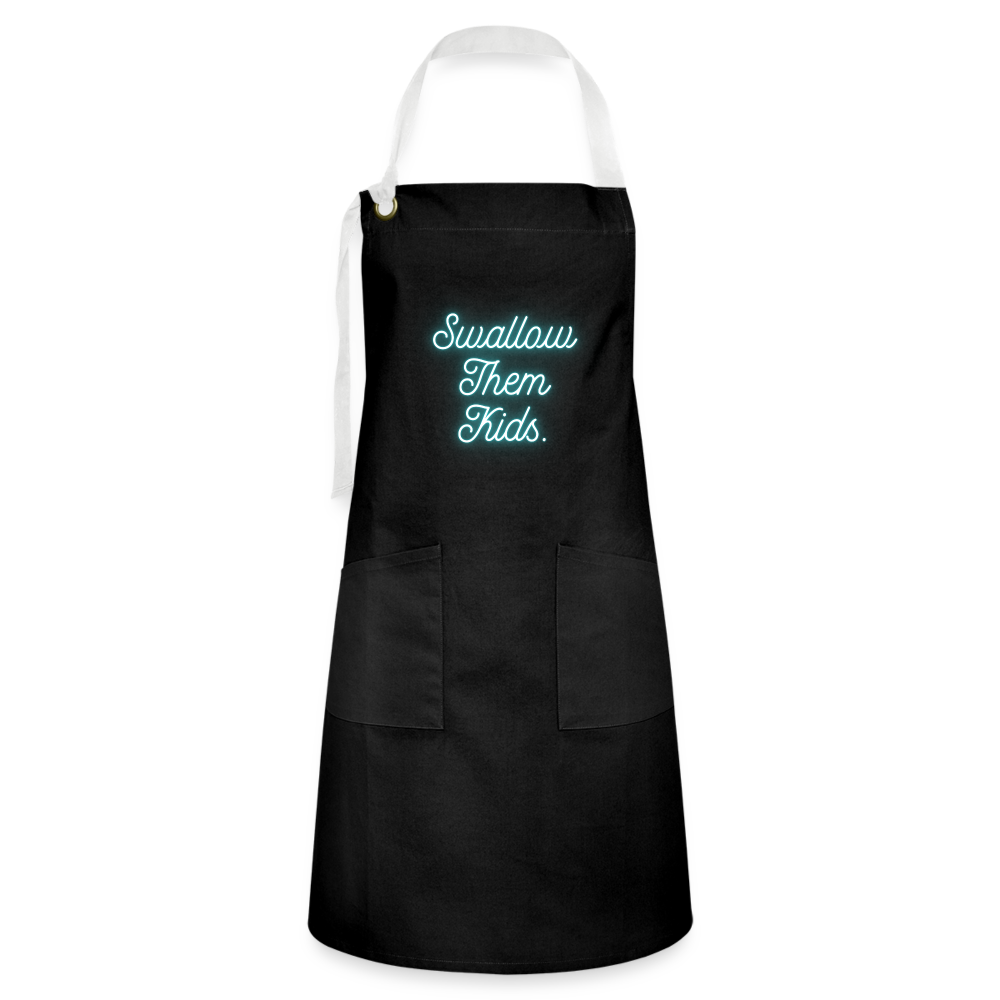 Artisan Apron STK - black/white