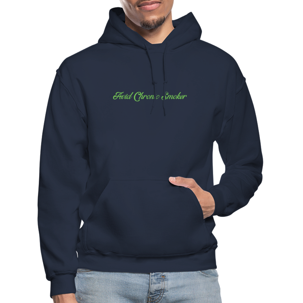 Avid Chronic Smoker solid hoodie - navy