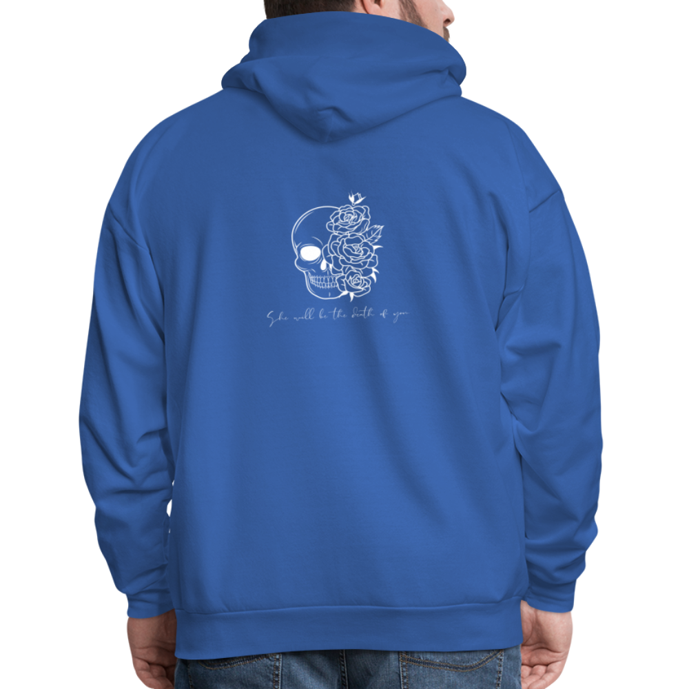 Death of you-- Men's Hoodie - royal blue