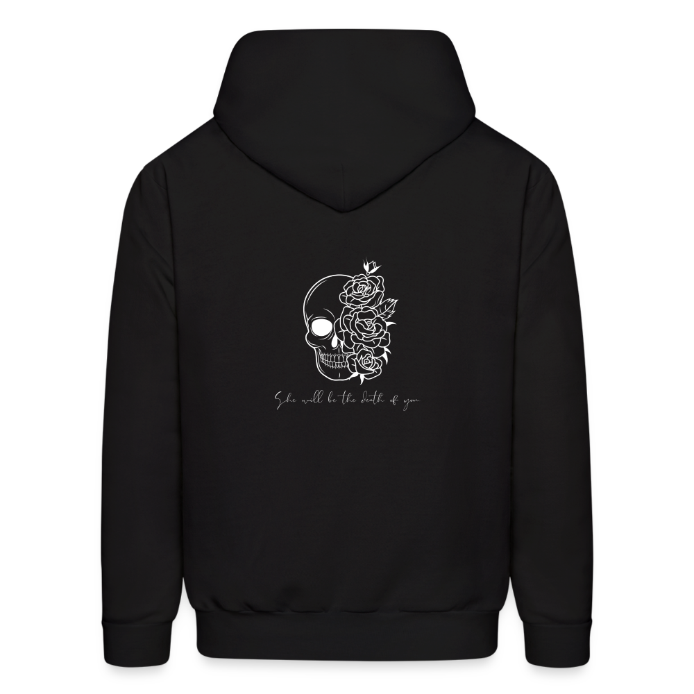 Death of you-- Men's Hoodie - black