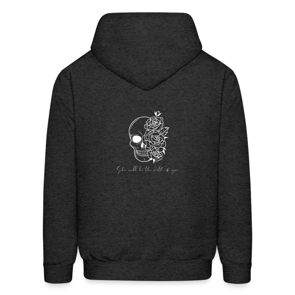 Death of you-- Men's Hoodie - charcoal grey