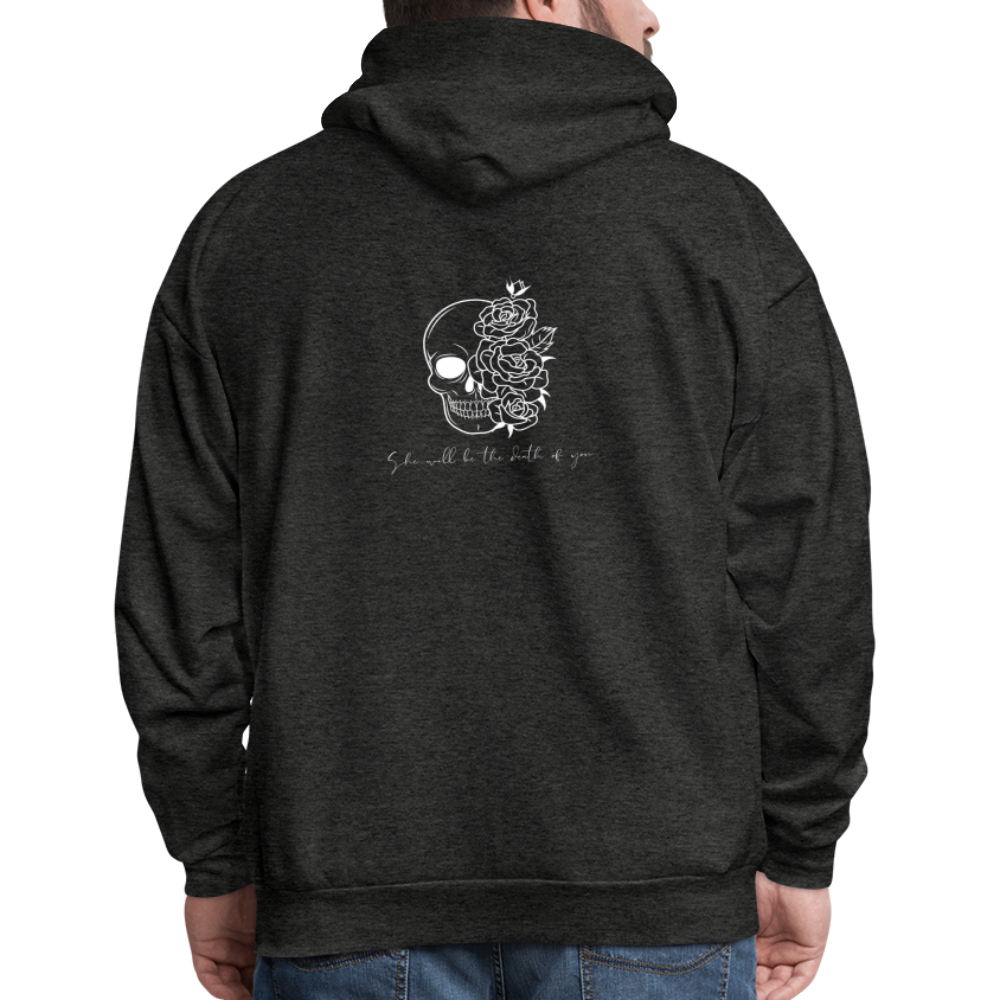 Death of you-- Men's Hoodie - charcoal grey