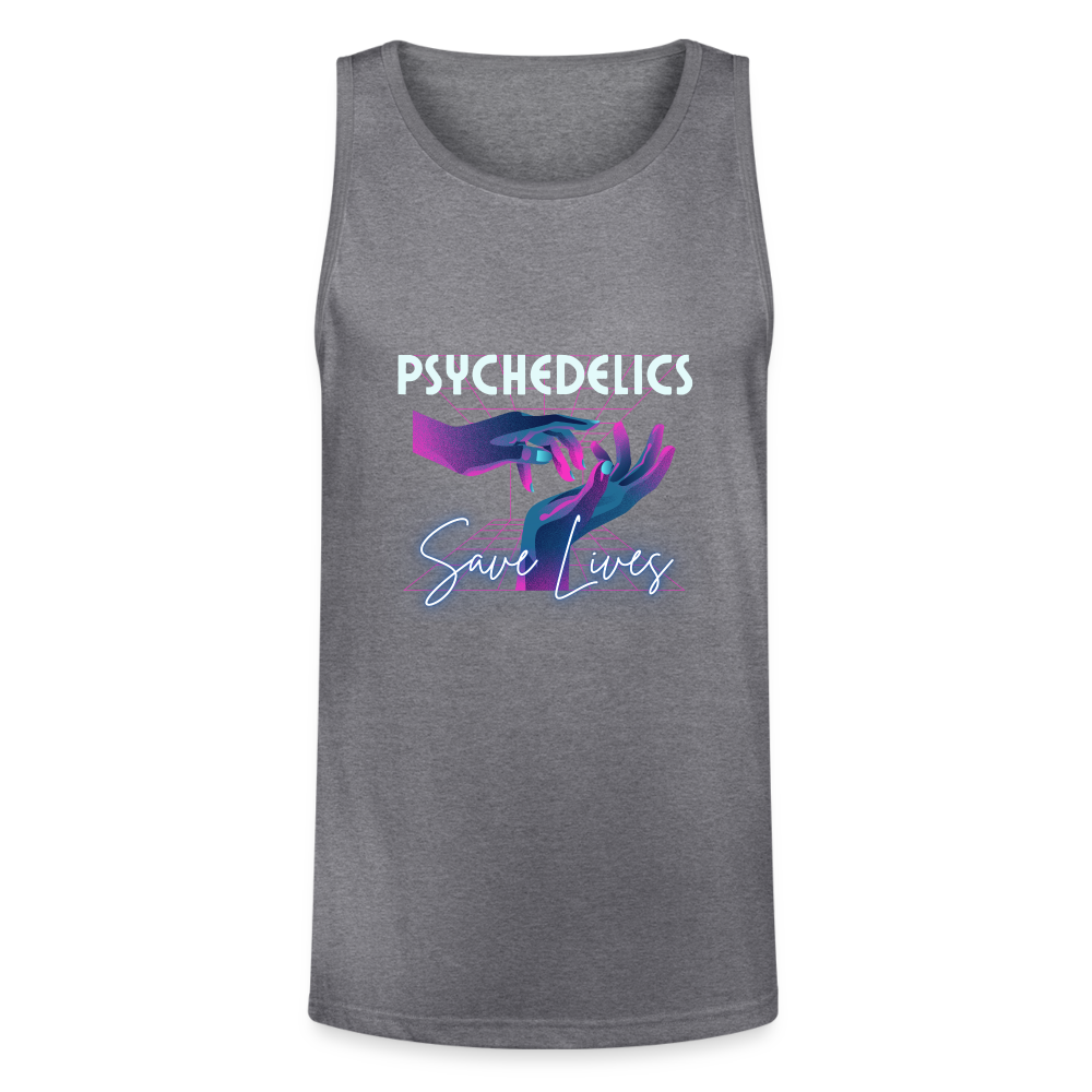 Psychedelics Save Lives - Unisex tank top - heather gray