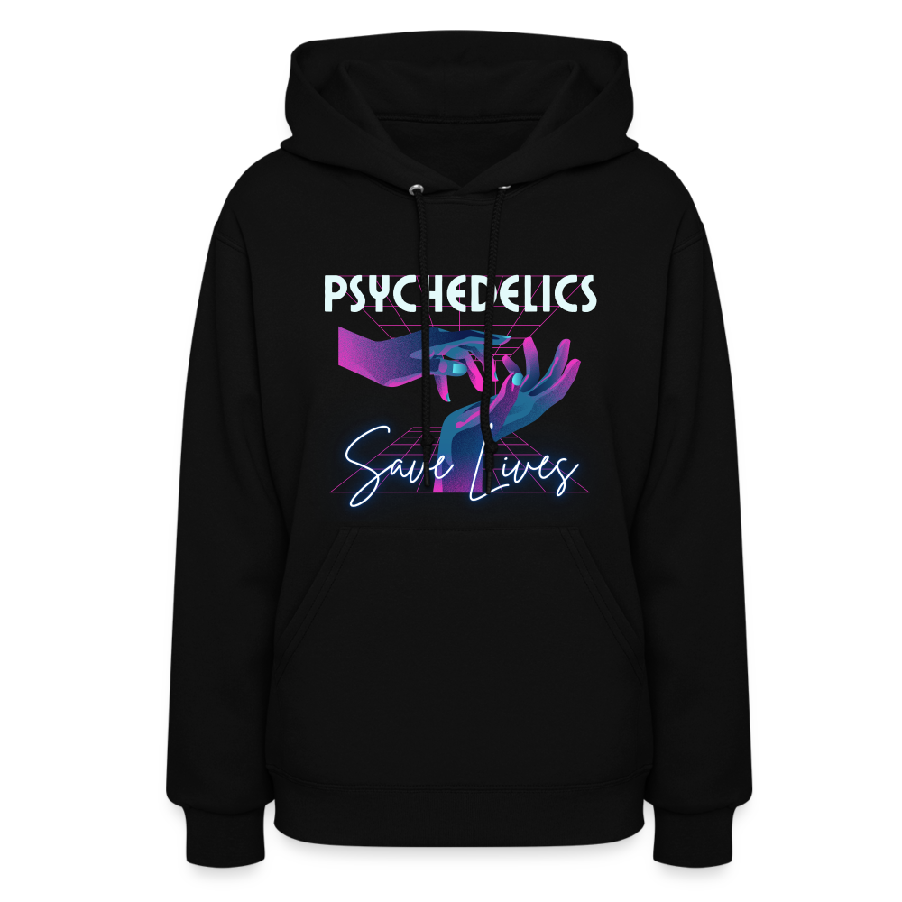 "Psychedelics Save Lives"  -  Hoodie - black