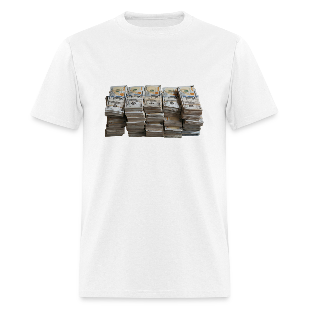 MONEY STACKS - Unisex Classic T-Shirt - white