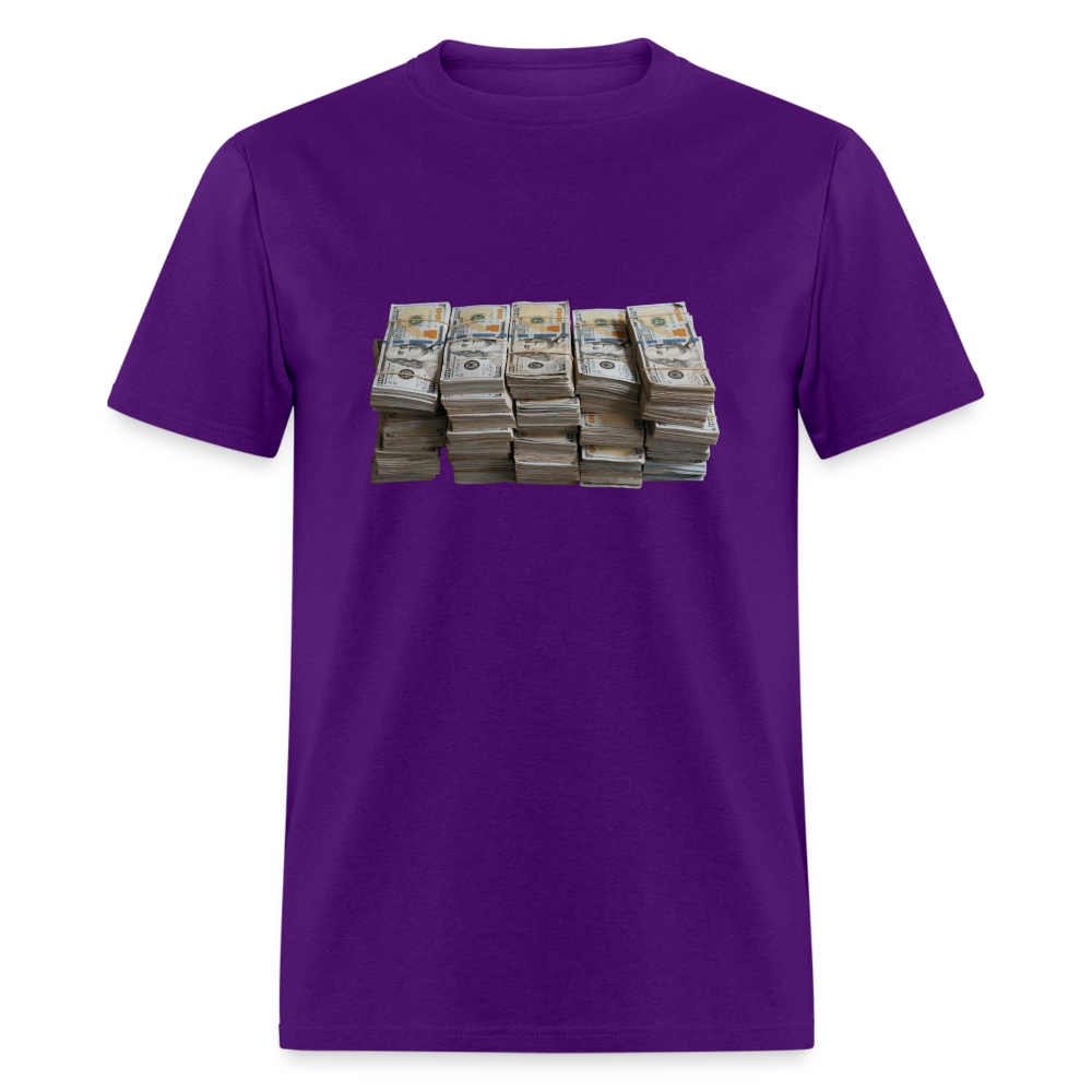 MONEY STACKS - Unisex Classic T-Shirt - purple