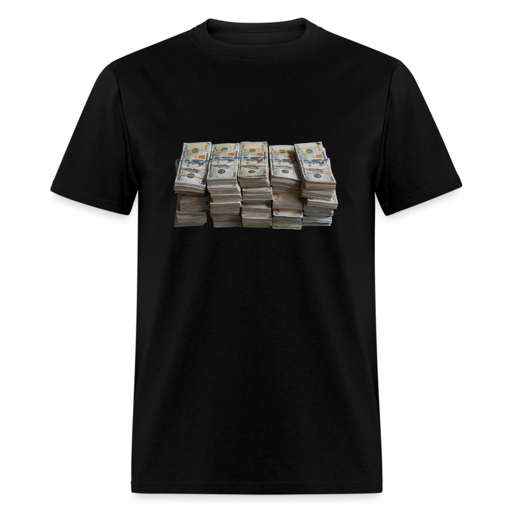 MONEY STACKS - Unisex Classic T-Shirt - black