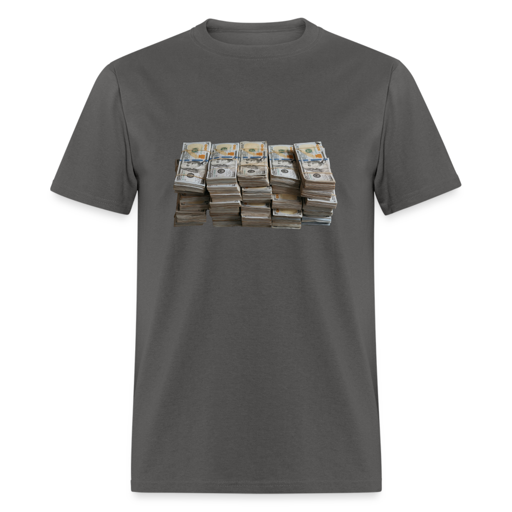 MONEY STACKS - Unisex Classic T-Shirt - charcoal