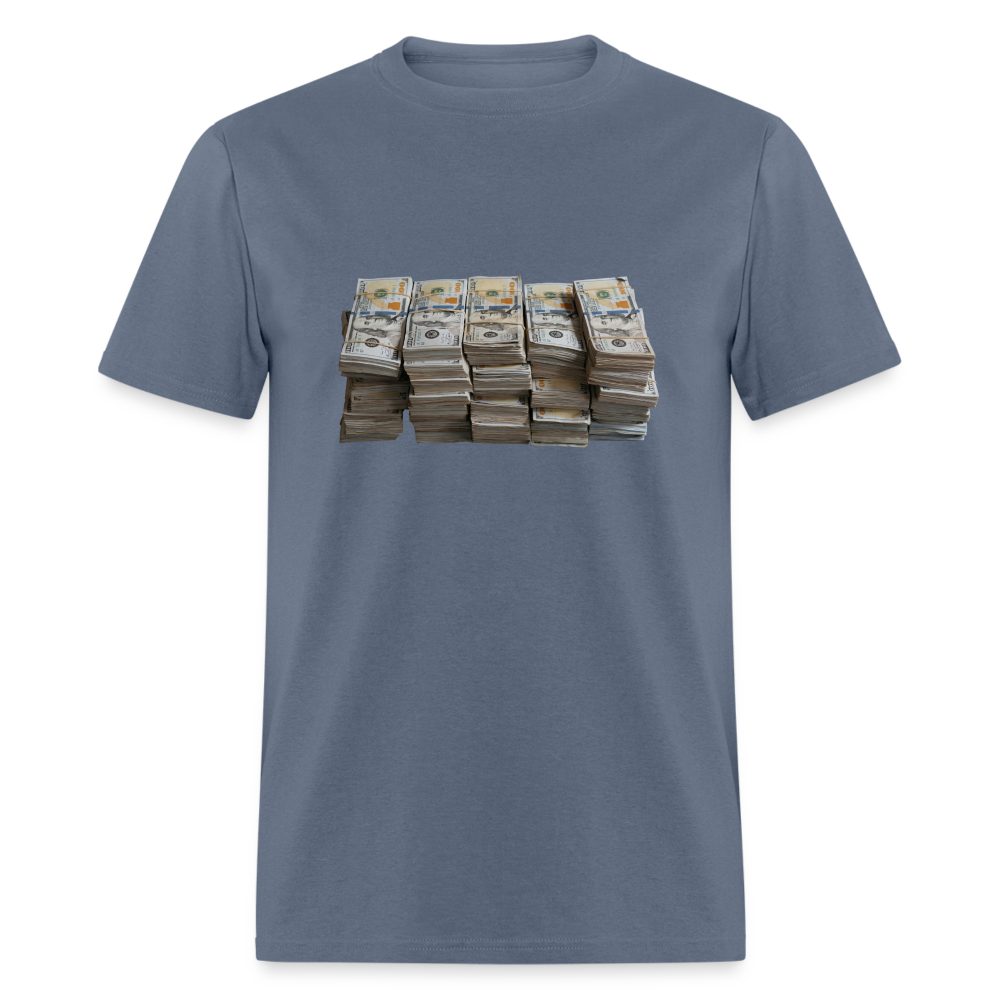 MONEY STACKS - Unisex Classic T-Shirt - denim