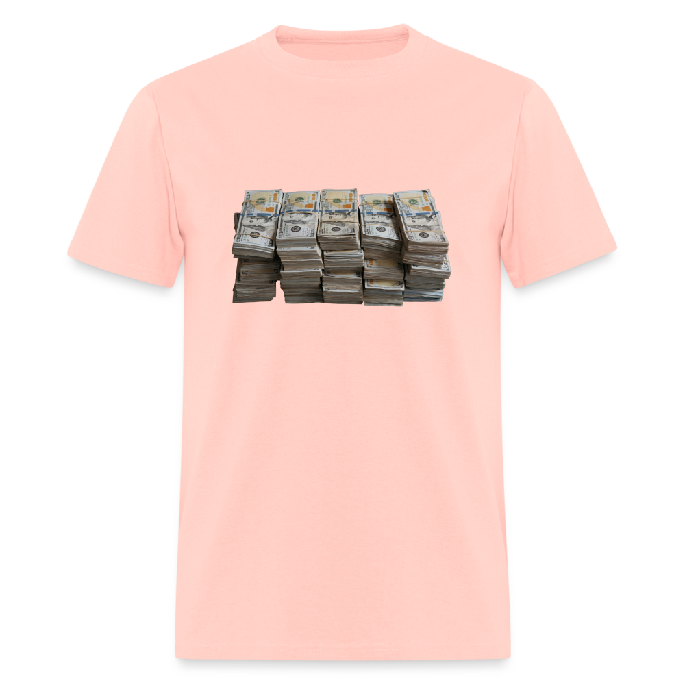 MONEY STACKS - Unisex Classic T-Shirt - blush pink 