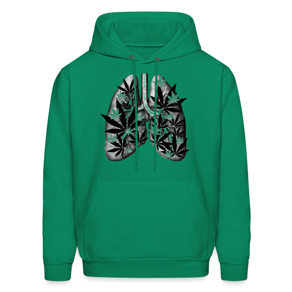 "Marijuana filled Lungs" - Hoodie UNISEX - kelly green