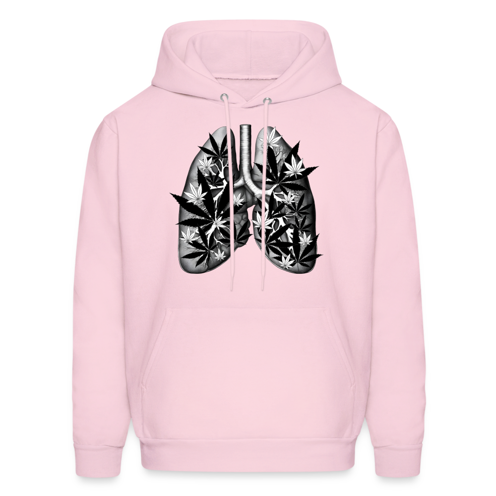 "Marijuana filled Lungs" - Hoodie UNISEX - pale pink