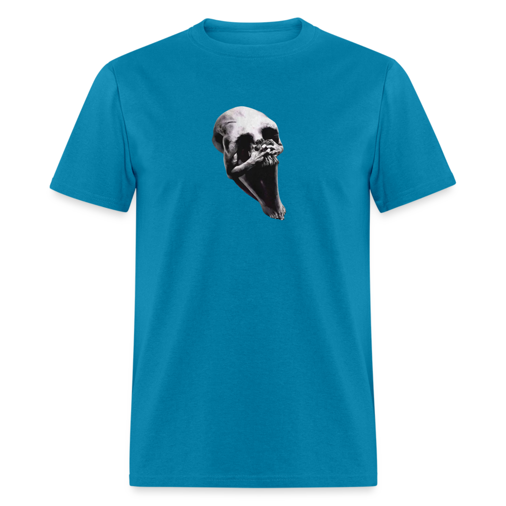 Body in a Skull - Unisex Classic T-Shirt - turquoise