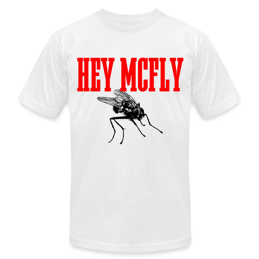 "Hey Mcfly"  T-Shirt - white