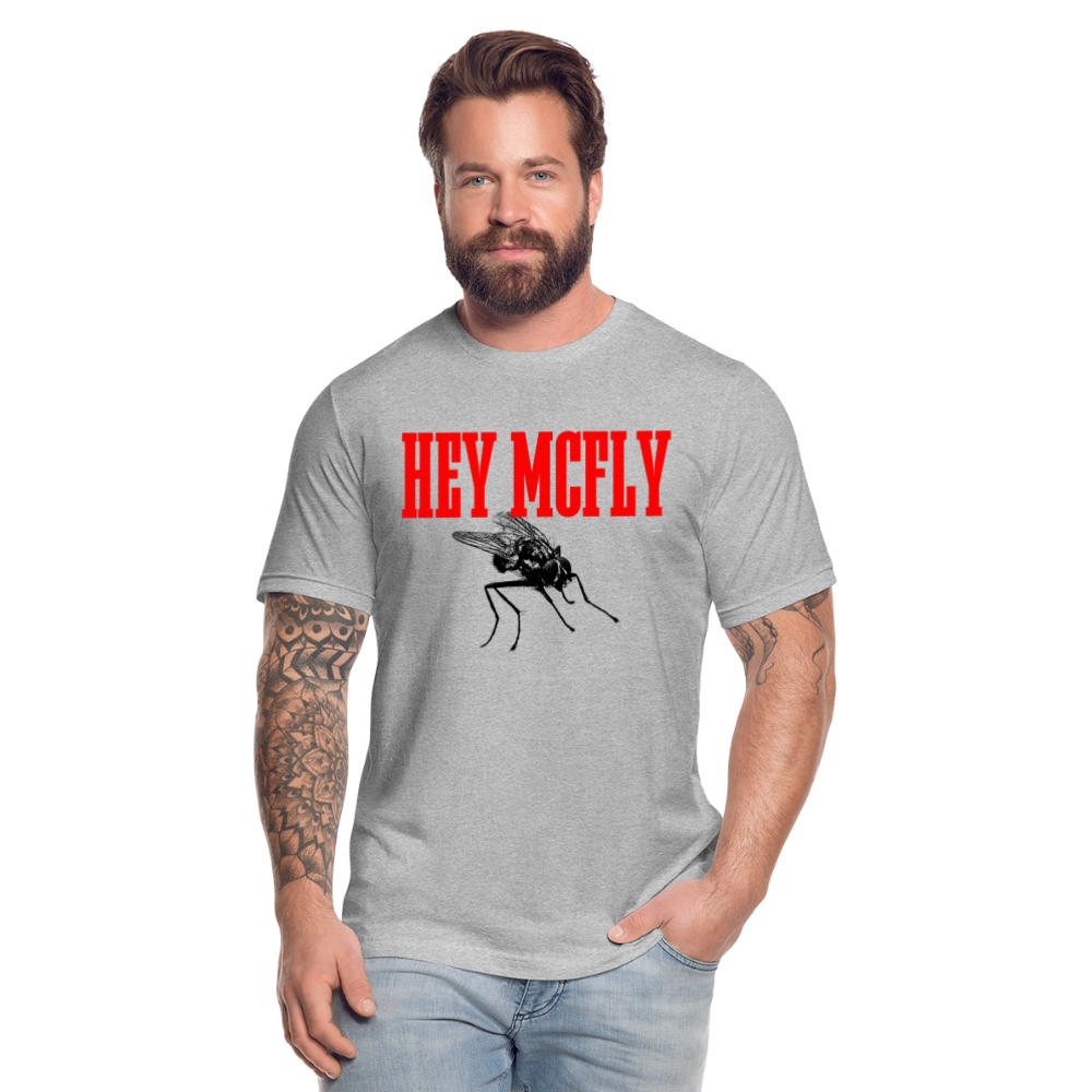 "Hey Mcfly"  T-Shirt - heather gray