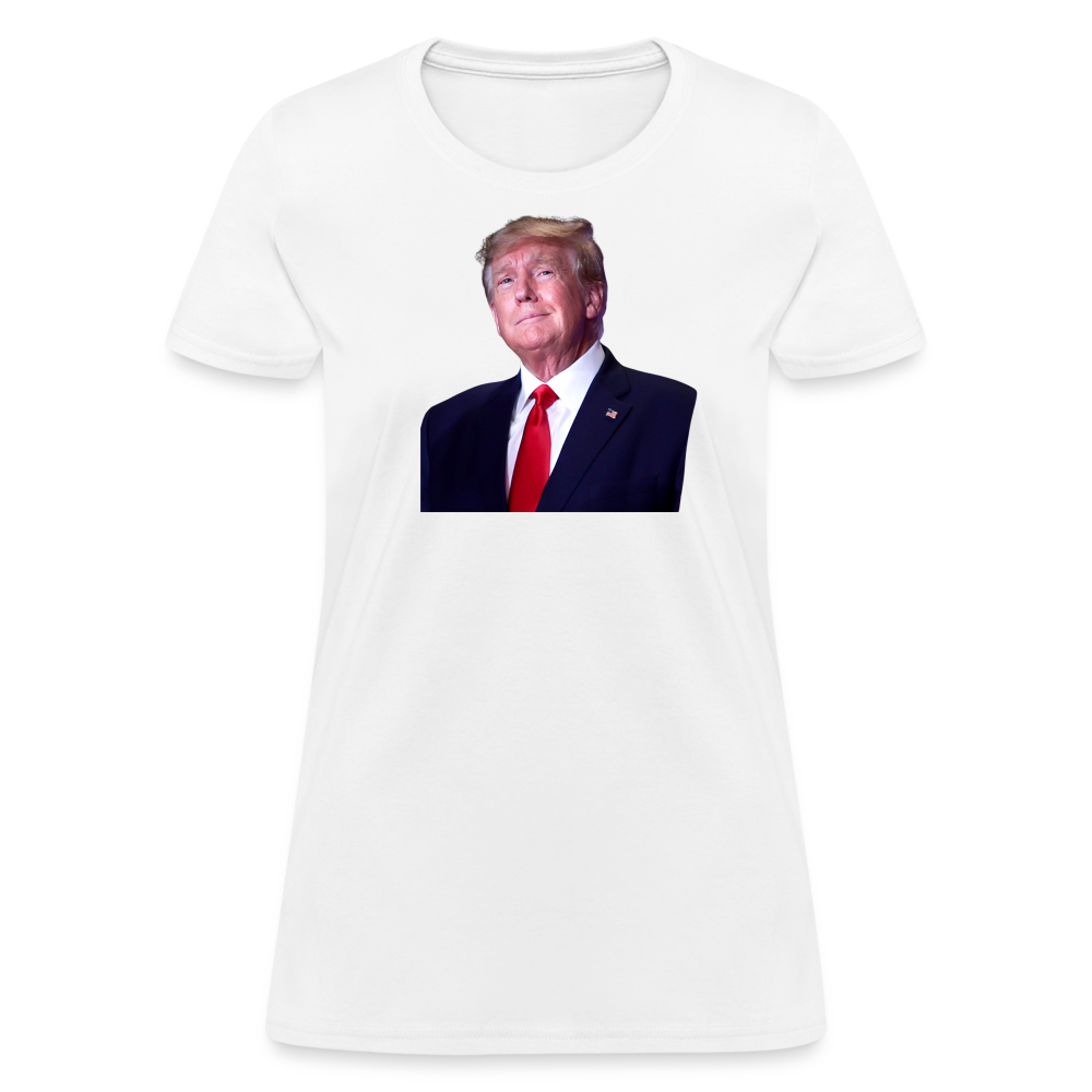 TRUMP image - Women's T-Shirt - white