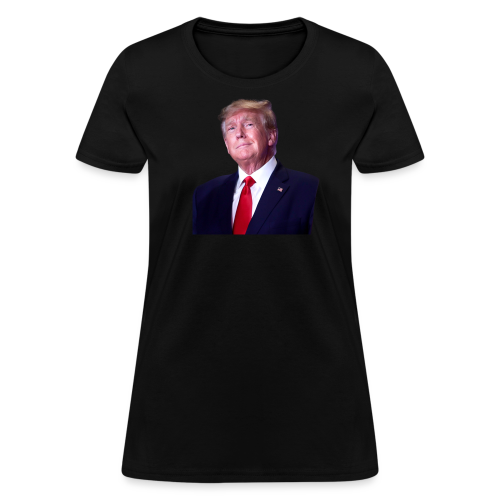 TRUMP image - Women's T-Shirt - black