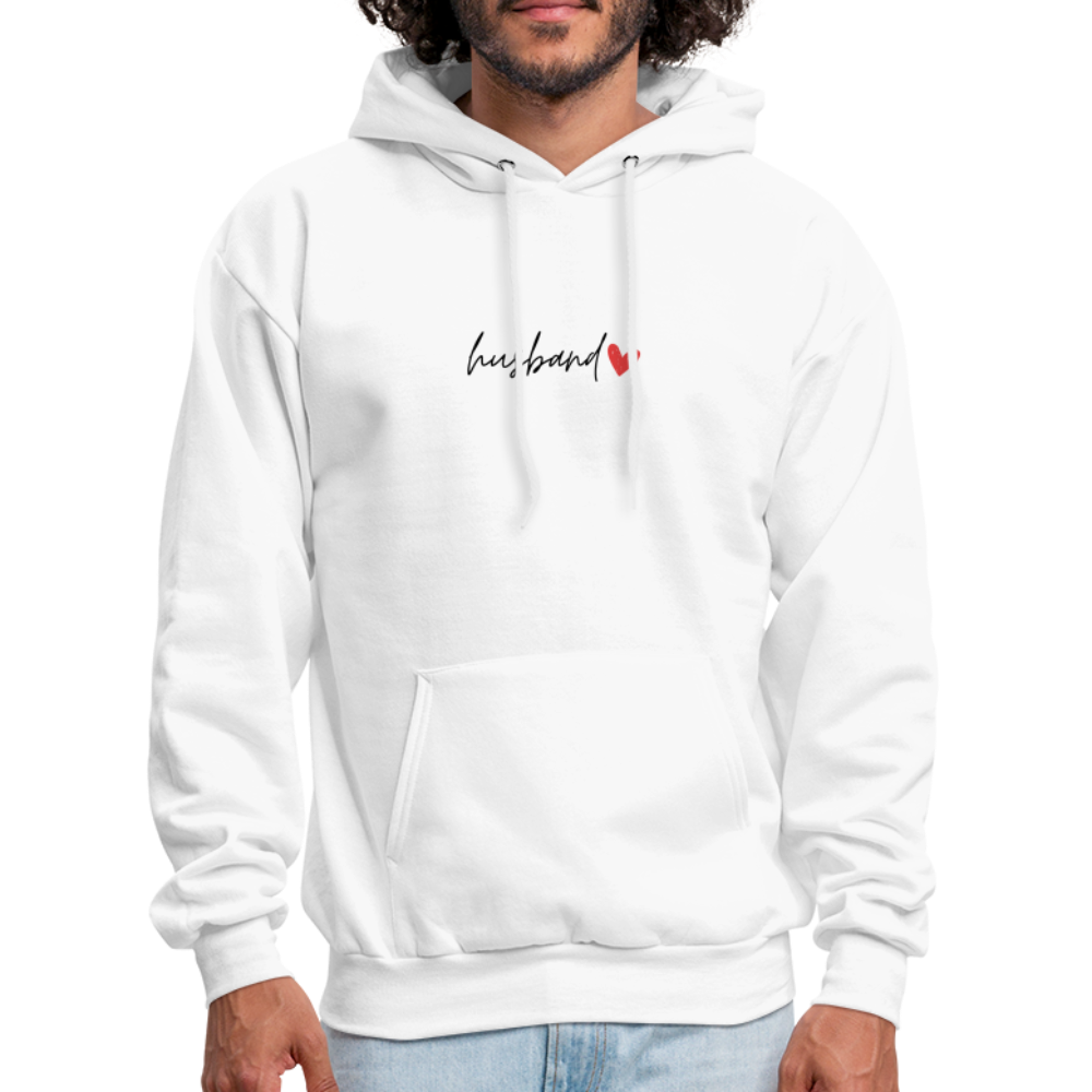 Husband - Men's Hoodie - white