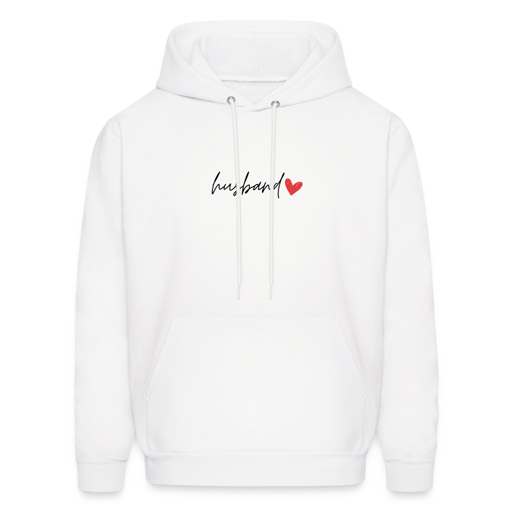 Husband - Men's Hoodie - white