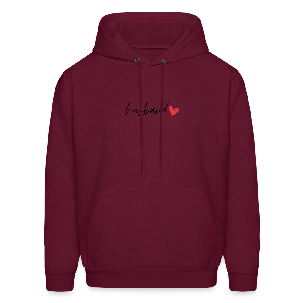 Husband - Men's Hoodie - burgundy