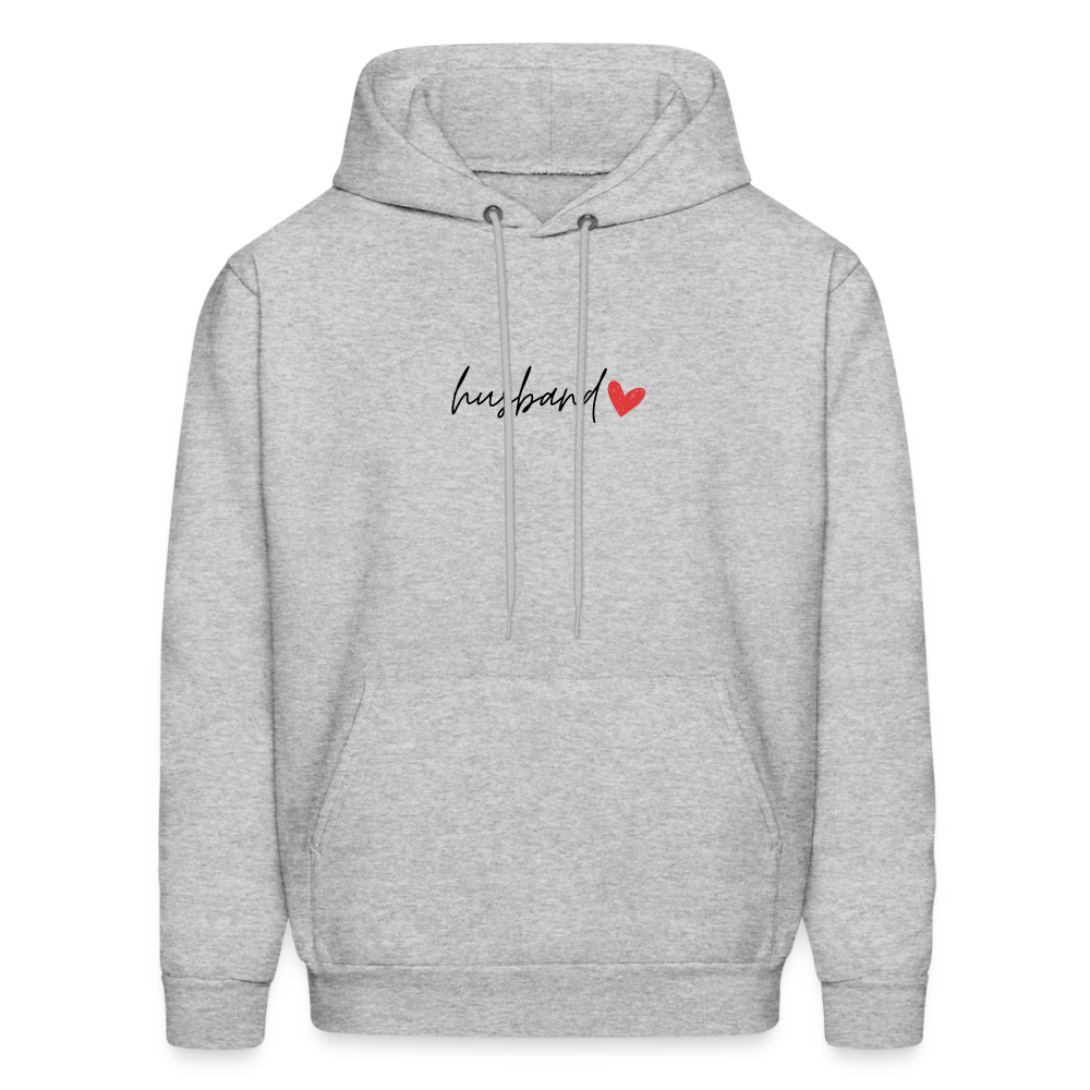 Husband - Men's Hoodie - heather gray