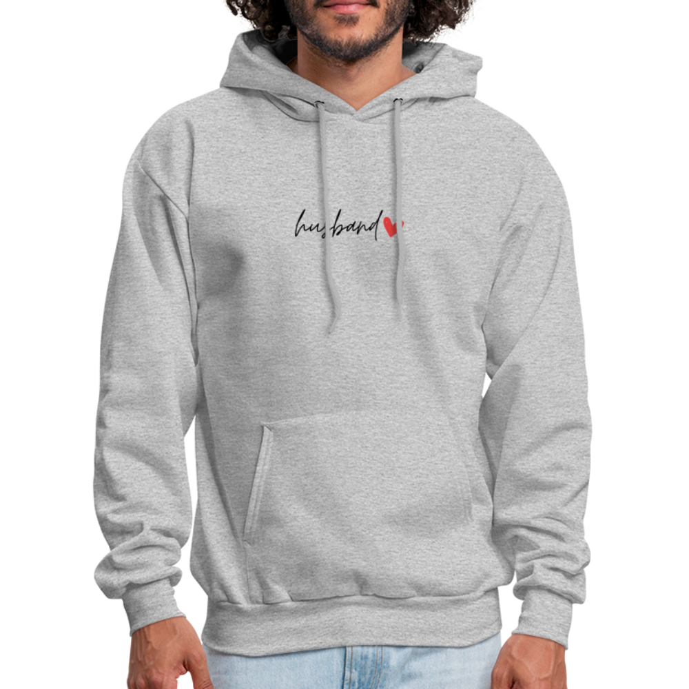 Husband - Men's Hoodie - heather gray