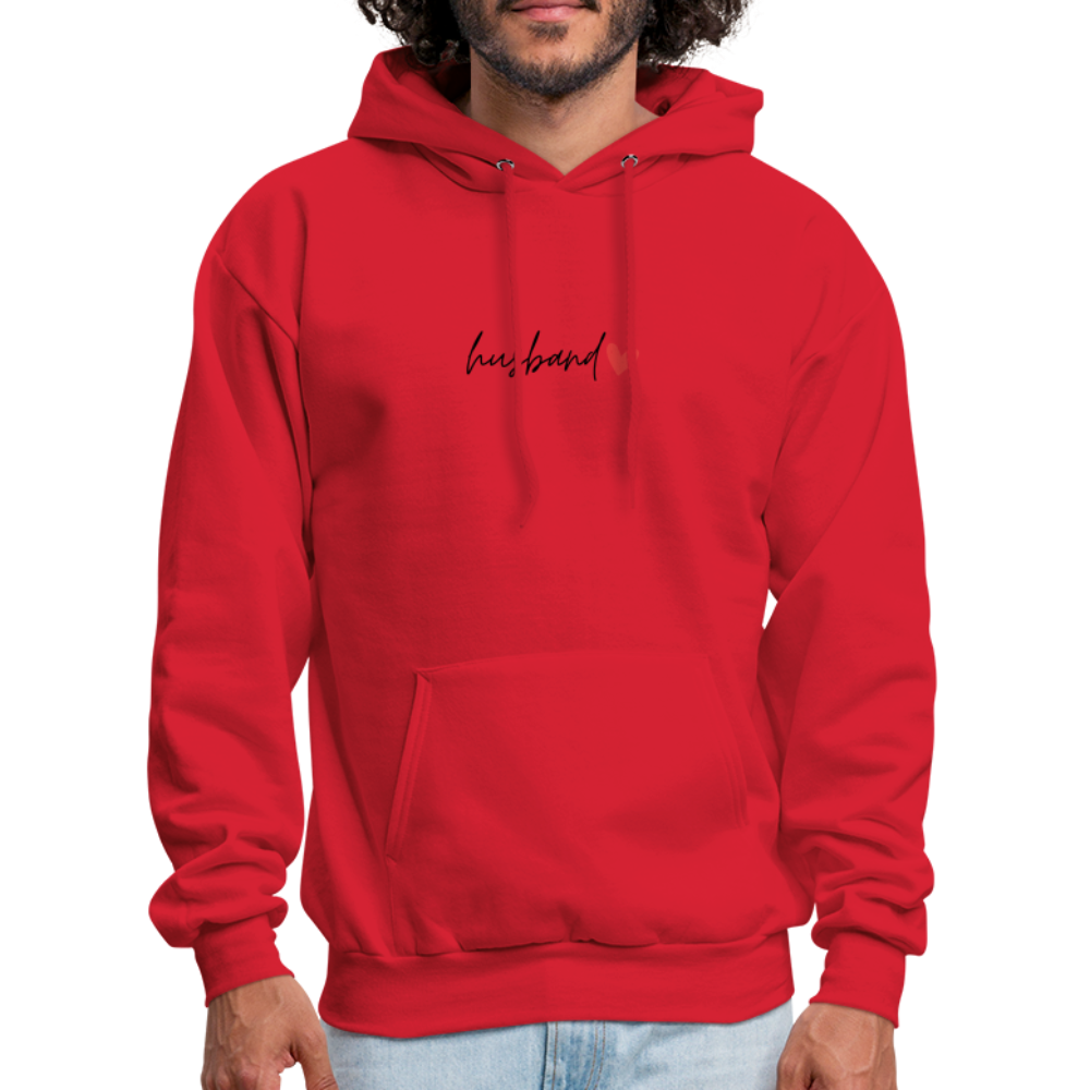 Husband - Men's Hoodie - red