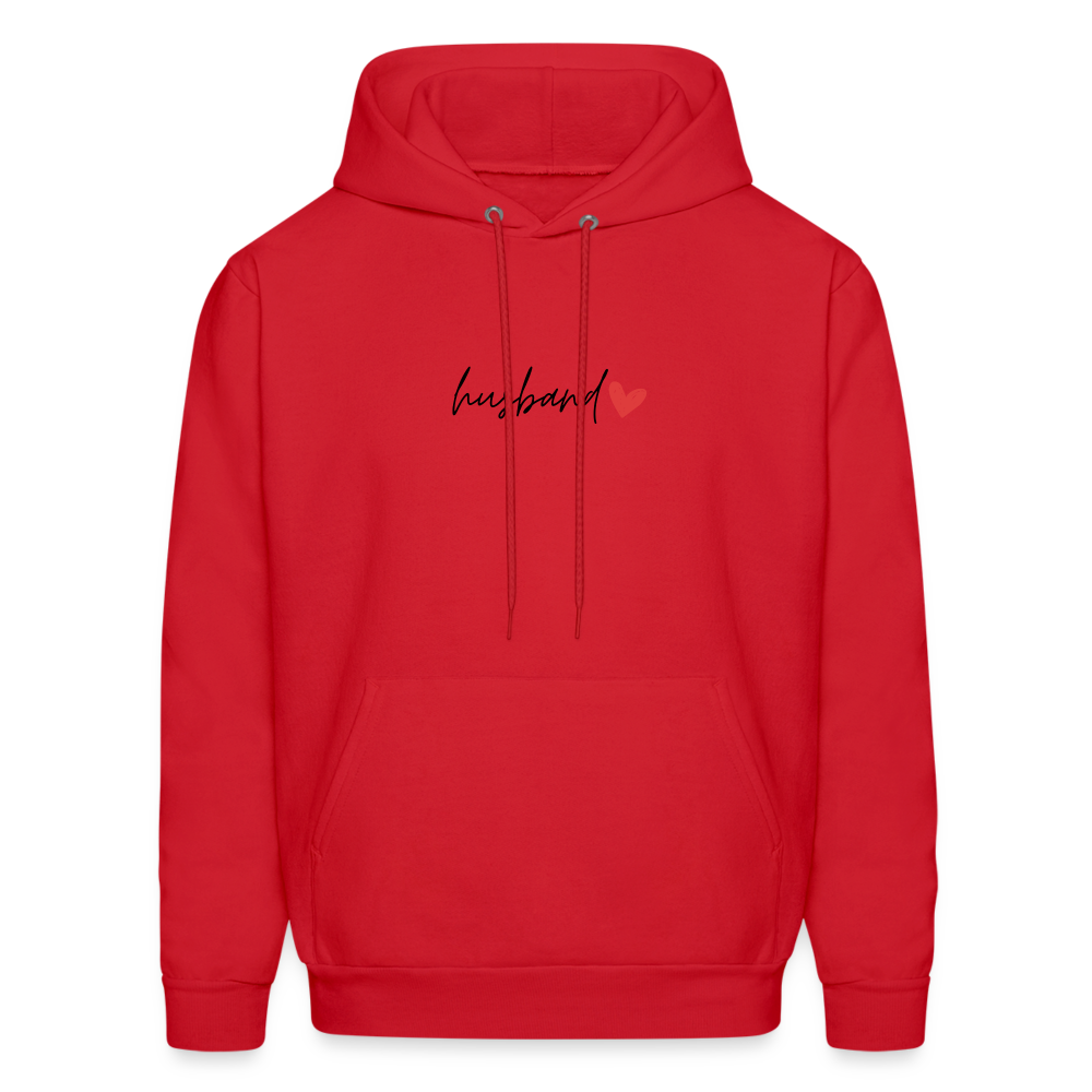 Husband - Men's Hoodie - red